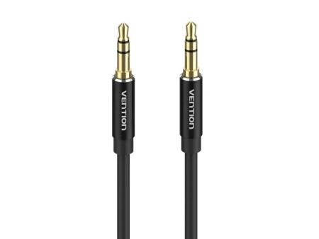 Cable Estéreo Vention BAXBI/ Jack 3.5 Macho - Jack 3.5 Macho/ 3m/ Negro