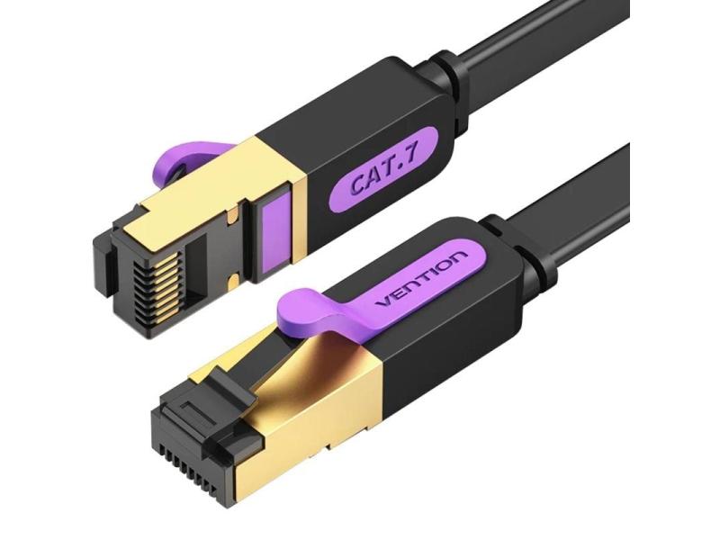 Cable de Red RJ45 STP Vention ICABH Cat.7/ 2m/ Negro