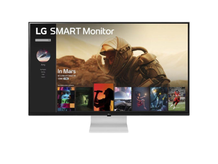 Smart Monitor LG 43SQ700S-W 42.5'/ 4K/ Smart TV/ Multimedia/ Blanco