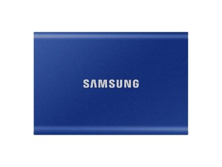 Disco Externo SSD Samsung Portable T7 1TB/ USB 3.2/ Azul