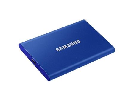 Disco Externo SSD Samsung Portable T7 1TB/ USB 3.2/ Azul