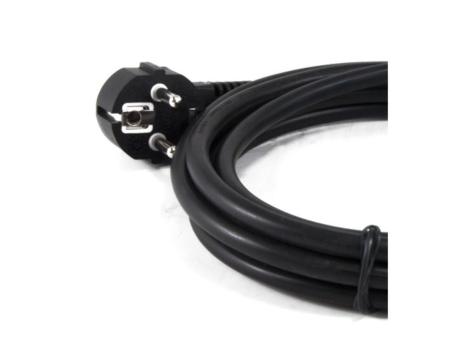 Cable Alargador de Alimentación 3GO AL3M/ CEE7 Macho - CEE7 Hembra/ 3m/ Negro