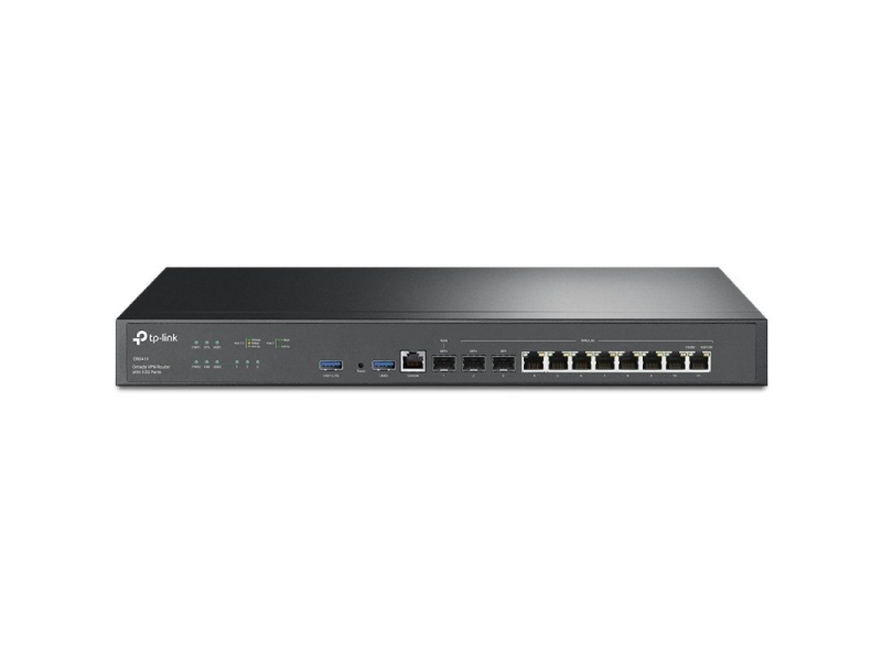 Router VPN TP-Link Omada ER8411/ 2.4GHz 5GHz/ WiFi 802.3/u/ab/z/x/q