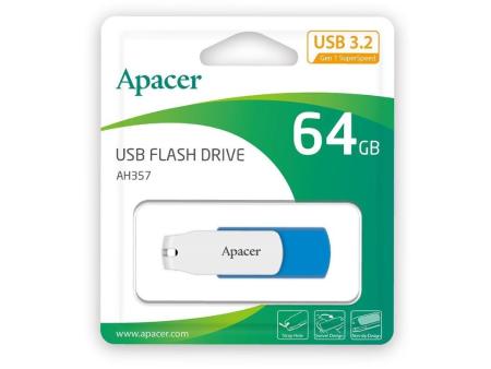 Pendrive 64GB Apacer AH357 USB 3.2