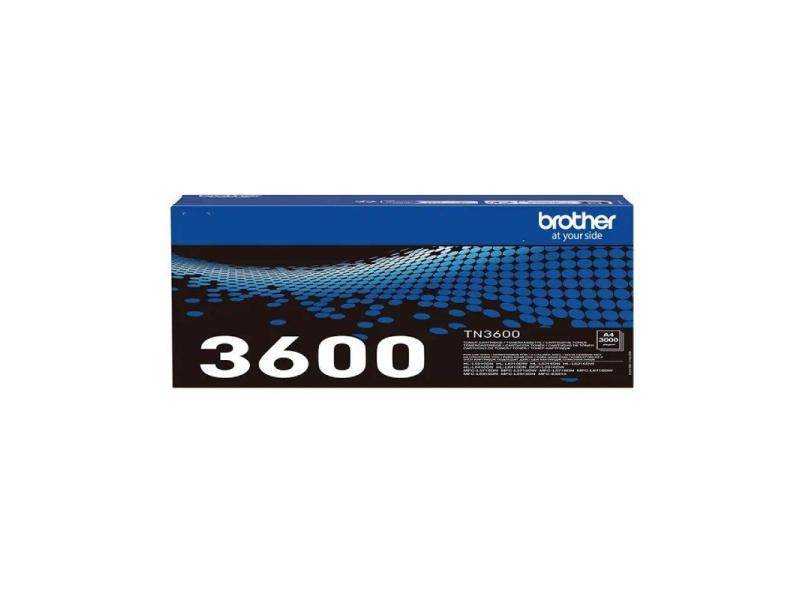 Tóner Original Brother TN3600/ Negro