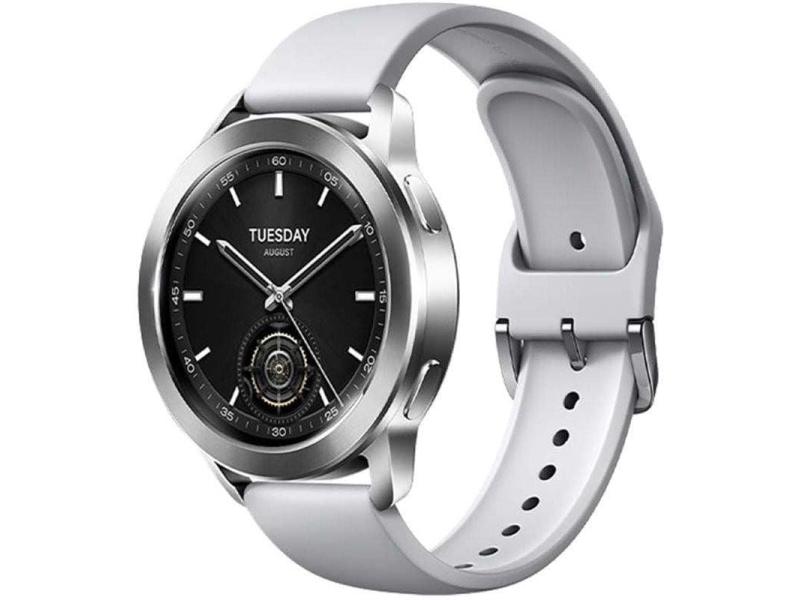 Smartwatch Xiaomi Watch S3/ Notificaciones/ Frecuencia Cardíaca/ GPS/ Plata