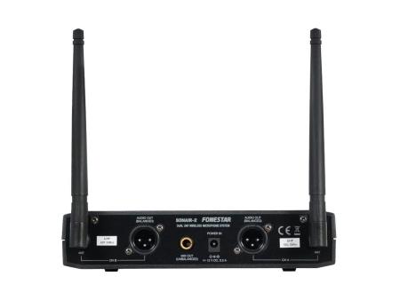 Micrófono Inalámbrico Doble Mano UHF Fonestar SONAIR-2M/ Incluye Receptor