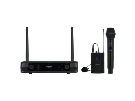 Micrófono Inalámbrico Doble Mano y Petaca UHF Fonestar SONAIR-2MP/ Incluye Receptor