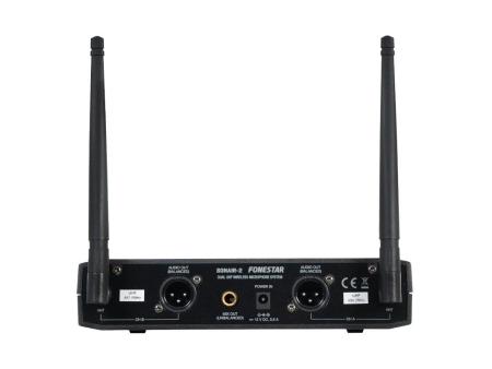 Micrófono Inalámbrico Doble Mano y Petaca UHF Fonestar SONAIR-2MP/ Incluye Receptor