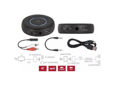 Transmisor y Receptor de Audio Inalámbrico Fonestar BT-CONVERTER