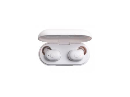 Auriculares Bluetooth Fonestar Twins-2B con estuche de carga/ Autonomía 5h/ Blanco