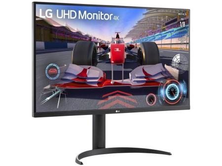 Monitor Profesional LG UltraFine 32UR550-B 31.5'/ 4K/ Multimedia/ Regulable en altura/ Negro