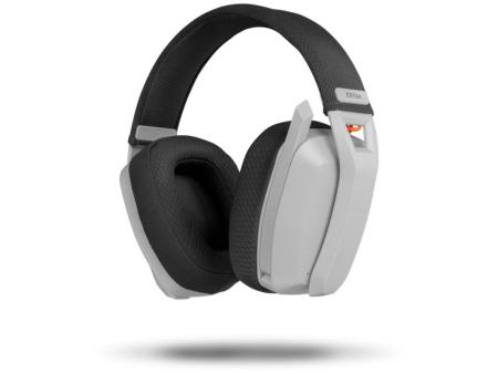 Auriculares Gaming Inalámbricos con Micrófono Krom Kanji/ Bluetooth/ USB 2.0/ Blancos