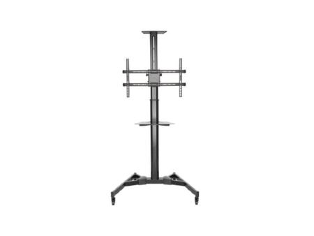 Soporte de Pie Inclinable/ Giratorio con Ruedas Fonestar STS-4264N para TV de 37-70'/ hasta 50kg