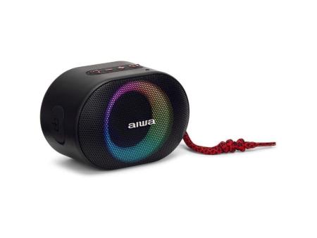 Altavoz con Bluetooth Aiwa BST-330RD/ 10W/ 1.0/ Rojo