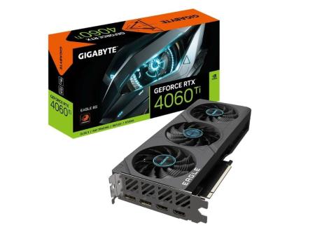 Tarjeta Gráfica Gigabyte GeForce RTX 4060 Ti EAGLE 8G/ 8GB GDDR6