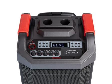 Altavoz Portable con Bluetooth Aiwa Fire KBTUS-608MKII/ 600W/ 2.0