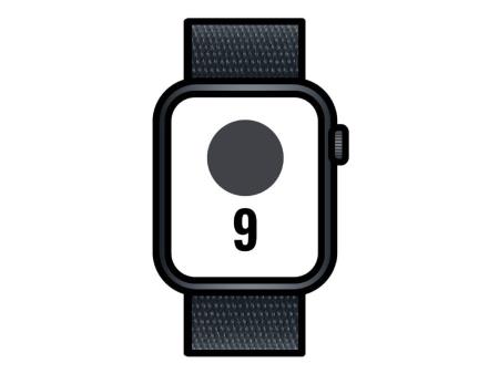 Apple Watch Series 9/ GPS/ 41mm/ Caja de Aluminio Medianoche/ Correa Deportiva Loop Medianoche