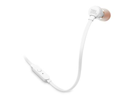 Auriculares Intrauditivos JBL Tune 110/ con Micrófono/ Jack 3.5/ Blancos