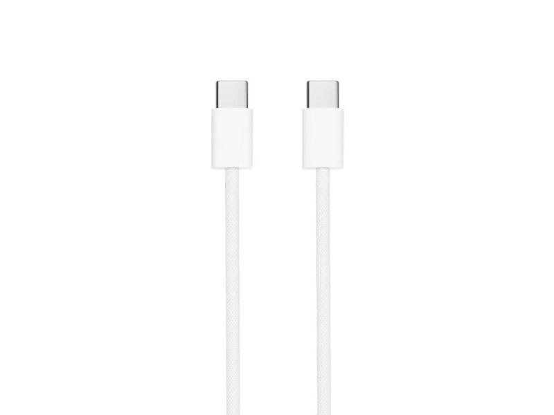 Cable USB 2.0 Tipo-C Nanocable 10.01.6002-CO/ USB Tipo-C Macho - USB Tipo-C Macho/ Hasta 60W/ 480Mbps/ 2m/ Blanco