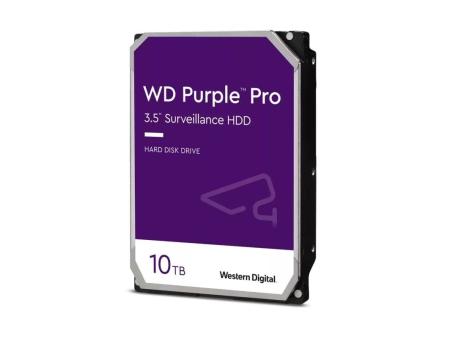 Disco Duro Western Digital WD Purple Pro Surveillance 10TB/ 3.5'/ SATA III/ 256MB