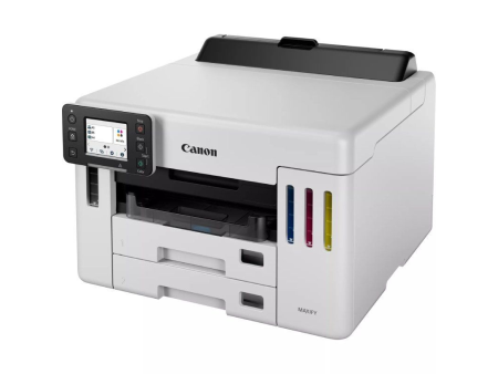 Impresora Recargable Canon MAXIFY GX5550 MegaTank WiFi/ Dúplex/ Blanca