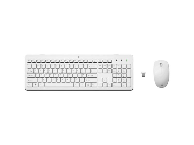 Teclado y Ratón Inalámbricos HP 230/ Blanco