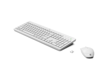 Teclado y Ratón Inalámbricos HP 230/ Blanco