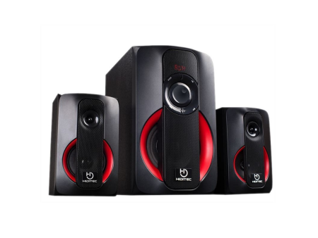 Altavoces con Bluetooth Hiditec H400/ 80W/ 2.1