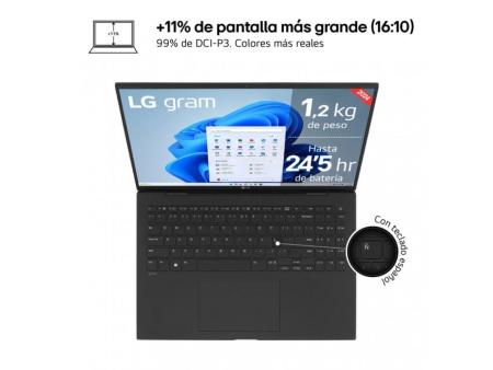 Portátil LG Gram Pro 16Z90SP-K.AD75B Intel Core Ultra 7-155H/ 32GB/ 512GB SSD/ 16'/ Win11