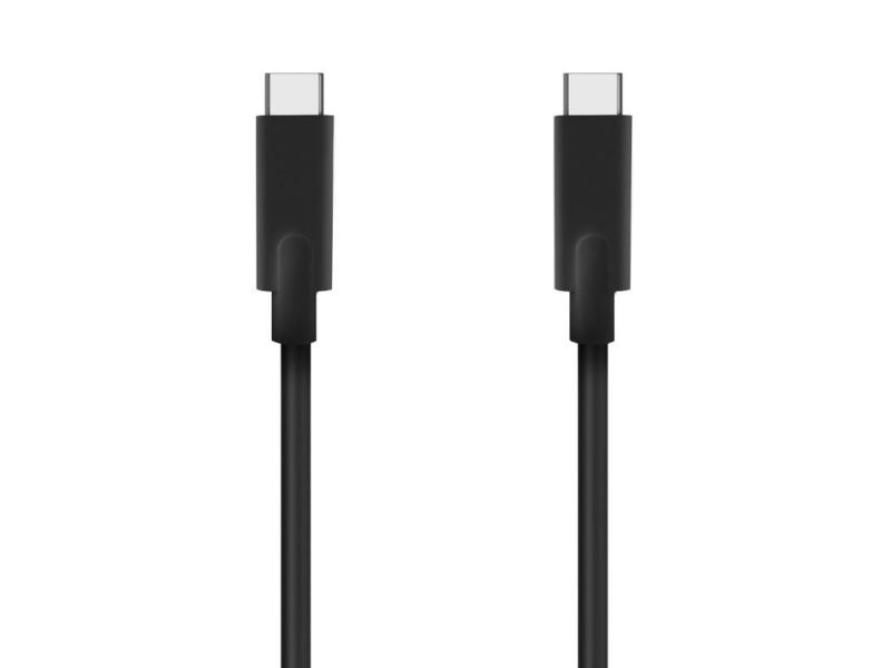 Cable USB 3.2 Tipo-C Aisens A107-0706 5GBPS 3A 60W/ USB Tipo-C Macho - USB Tipo-C Macho/ Hasta 60W/ 625Mbps/ 4m/ Negro