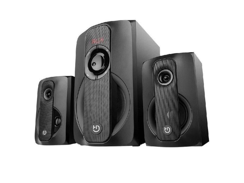 Altavoces con Bluetooth Hiditec H400 Dark Edition/ 80W/ 2.1