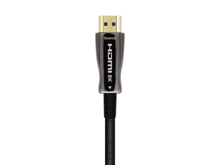 Cable HDMI 2.1 AOC 8K Aisens A153-0521/ HDMI Macho - HDMI Macho/ 50m/ Negro