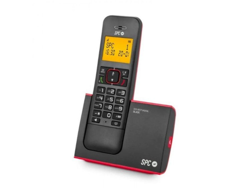 Teléfono Inalámbrico SPC Blade 7290RC1/ Rojo y Negro