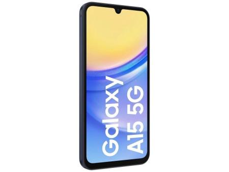 Smartphone Samsung Galaxy A15 4GB/ 128GB/ 6.5'/ 5G/ Negro Azul