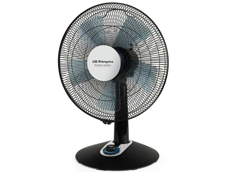 Ventilador de Sobremesa Orbegozo TF 0139/ 45W/ 5 Aspas 35cm/ 2 velocidades