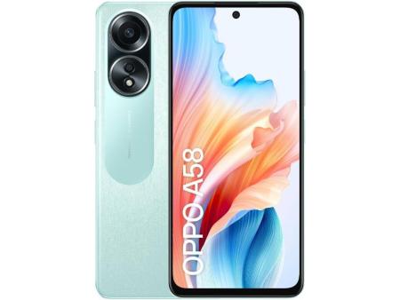 Smartphone Oppo A58 6GB/ 128GB/ 6.72'/ Verde Brillante