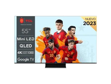 Televisor TCL QLED-Mini LED 55C805 55'/ Ultra HD 4K/ Smart TV/ WiFi