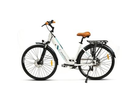 Bicicleta Eléctrica SmatGyro Ebike Sunset White/ Motor 250W/ Ruedas 27.5'/ Blanca