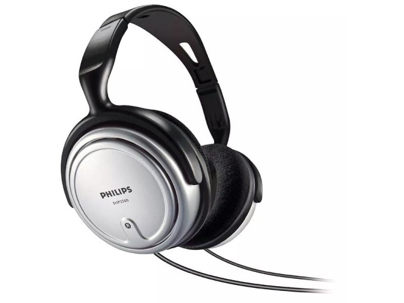 Auriculares Philips SHP2500/10/ Jack 3.5/ Grises