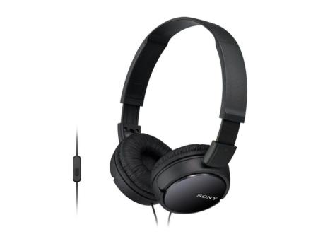 Auriculares Sony MDRZX110APB/ con Micrófono/ Jack 3.5/ Negros