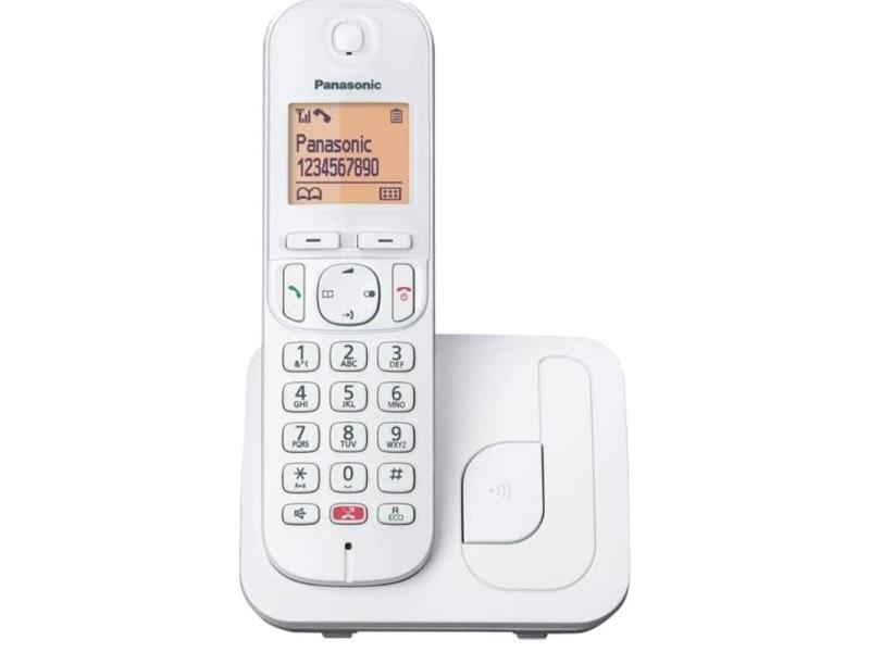 Teléfono Inalámbrico Panasonic KX-TGC250SPW/ Blanco