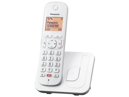 Teléfono Inalámbrico Panasonic KX-TGC250SPW/ Blanco