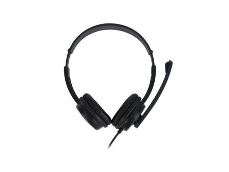 Auriculares NGS VOX505 USB/ con Micrófono/ USB/ Negros