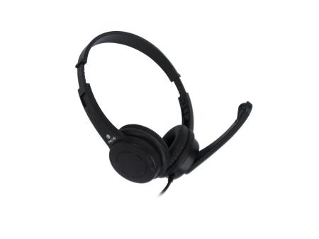 Auriculares NGS VOX505 USB/ con Micrófono/ USB/ Negros