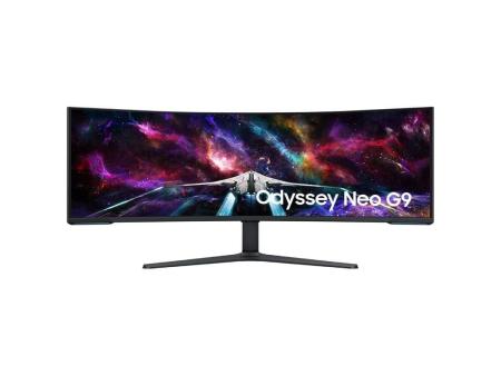 Monitor Gaming Ultrapanorámico Curvo Samsung Odyssey Neo G9 S57CG952NU 57'/ Dual UHD/ 1ms/ 240Hz/ VA/ Regulable en altura/ Blanc