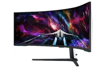 Monitor Gaming Ultrapanorámico Curvo Samsung Odyssey Neo G9 S57CG952NU 57'/ Dual UHD/ 1ms/ 240Hz/ VA/ Regulable en altura/ Blanc