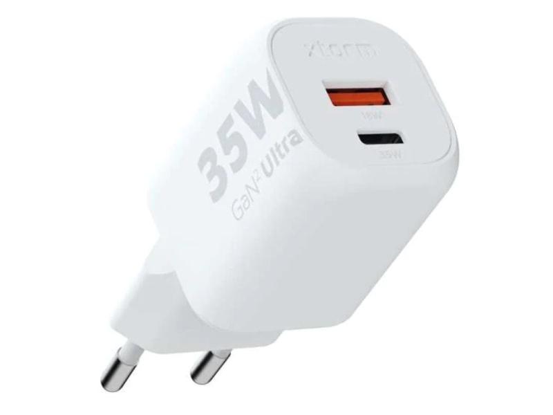 Cargador de Pared Xtorm XEC035/ 1xUSB Tipo-C/ 1xUSB/ 35W