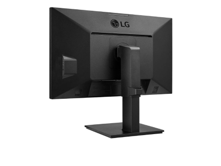 Monitor Profesional LG 24BP75CP-B 23.8'/ Full HD/ Webcam/ Multimedia/ Regulable en altura/ Negro