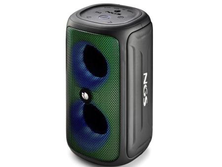 Altavoz con Bluetooth NGS Roller Beast/ 32W/ 2.0/ Negro